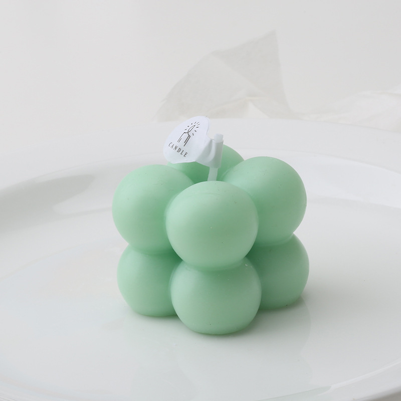 Pequeño cubo de Rubik, velas de aromaterapia, regalos de cumpleaños, recuerdos creativos hechos a mano, fragancias, velas de aromaterapia al por mayor