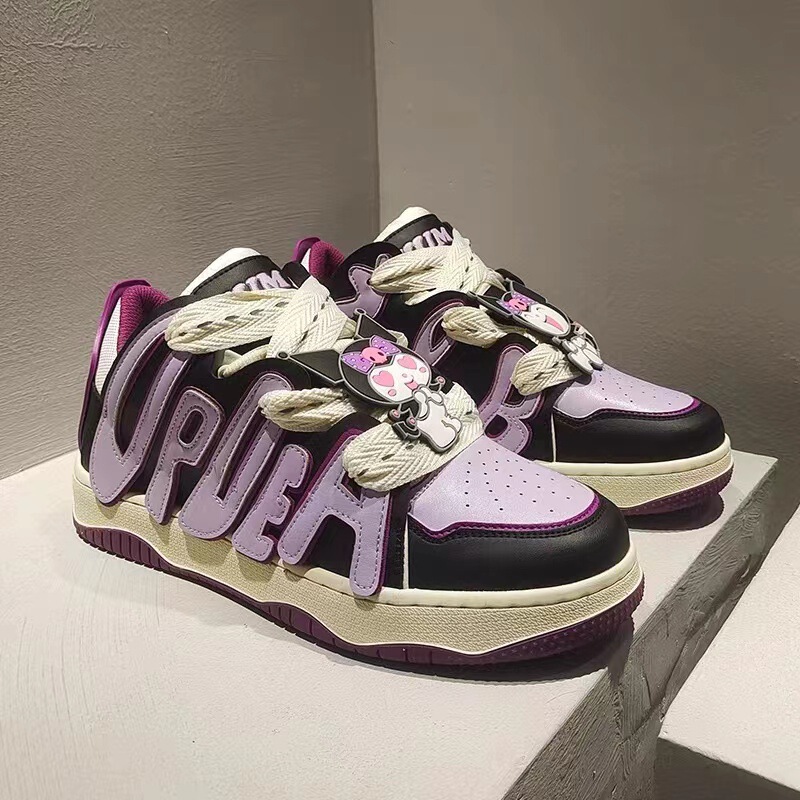 Niche National Trend Mike Big-Eyed Monster Bread Shoes for Men and Women, Thick-Soled Versatile Sports and Leisure Skateboard Shoes for Men Niche National Trend Mike Big-Eyed Monster Bread Shoes for Men and Women, Thick-Soled Versatile Sports and Leisure Skateboard Shoes for Men