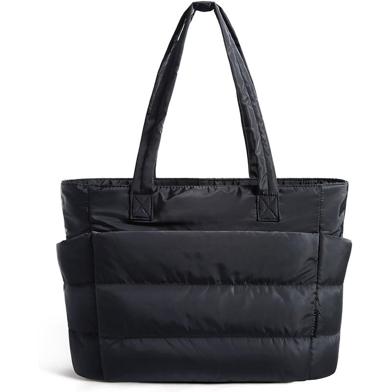 Amazon Cross-Border Large-Capacity Women's Tote Bag, High-Looking Multi-Compartment Travel Bag, Lightweight Shoulder Storage Bag