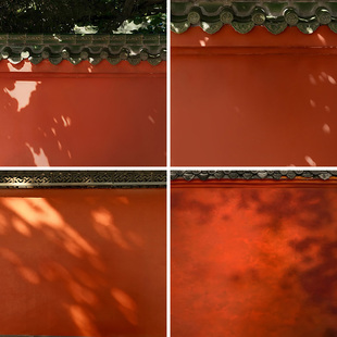 Chinese-Style Red Brick Wall Photo Background Cloth Live Broadcast Room Background Wall 3D Three-Dimensional Background Cloth Internet Celebrity Female House