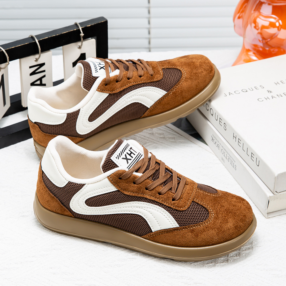 Neue Schuhe für den Frühling: Mesh-Sneaker, lässige, trendige deutsche Trainingsschuhe für den Campus, ultraleichte Damenschuhe mit weicher Sohle_voghion.com