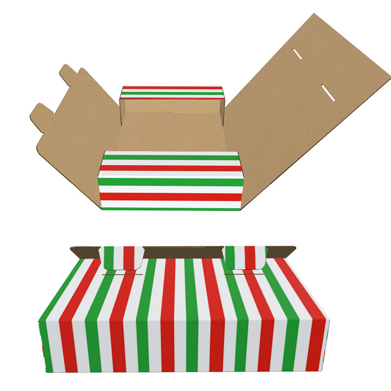 包装盒大号印刷厂折叠一片式瓦楞纸彩色地毯乳胶枕快递运输飞机盒