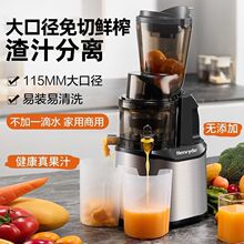 德国henryde大口径渣汁分离径榨汁机商用摆摊德国榨汁机家垒德株