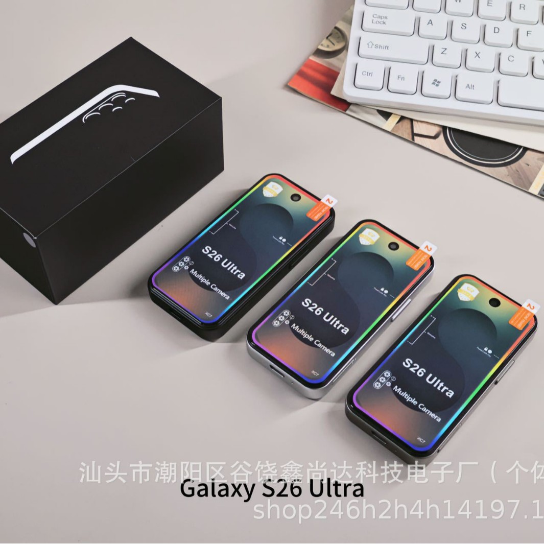 S26ultra Mini跨境新品迷你外贸智能手机3.75英寸灵动岛安卓手机