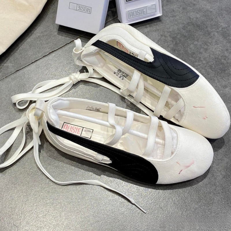 Puma Speedcat ballet shoes rose, same style as Rosé Park Chae-young's Mary Jane shoes, women's sporty fashion versatile slip-ons Puma Speedcat ballet shoes rose, same style as Rosé Park Chae-young's Mary Jane shoes, women's sporty fashion versatile slip-ons
