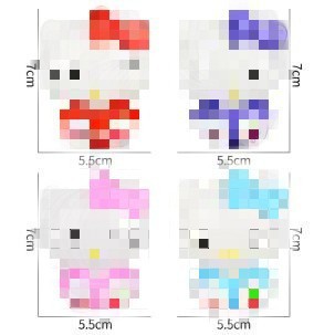 Fruit Cake Decoration Set Ornaments Princess Birthday Toy Dessert Table Cat Baking Dressing Plug-in Table