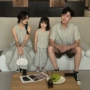 韩国新款条纹男女衬衫