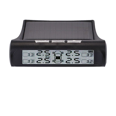 Tire pressure monitoring system – Vehicle-Mounted Solar Tire Pressure