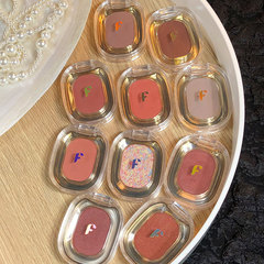 FAICCIA Feixi Single Color Eyeshadow Palette Matte Gentle Transparent Bare Makeup Low Saturation Finish Fine Glitter Eyeshadow Wholesale