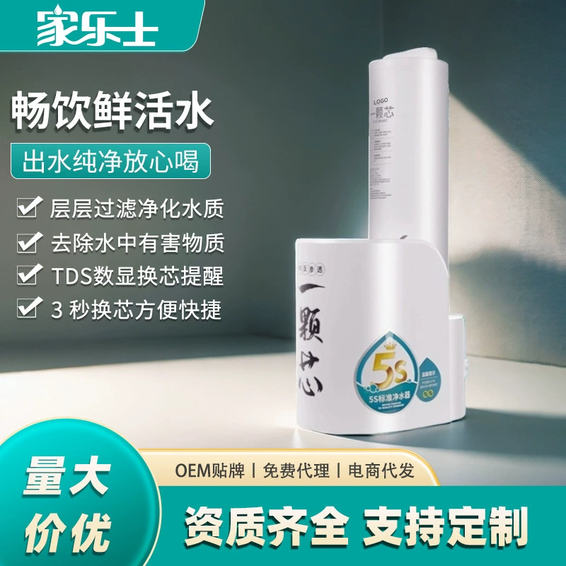 Water purifier Household Kitchen Dedicated Drink Cleaner Drinking Machine Large Capacity Puritic Purple Purifier Complex Filter Reta Inverse Schi Water