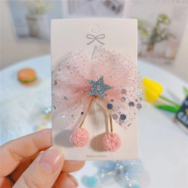 Sweet Bow Knot Gauze Hair Clip display picture 7