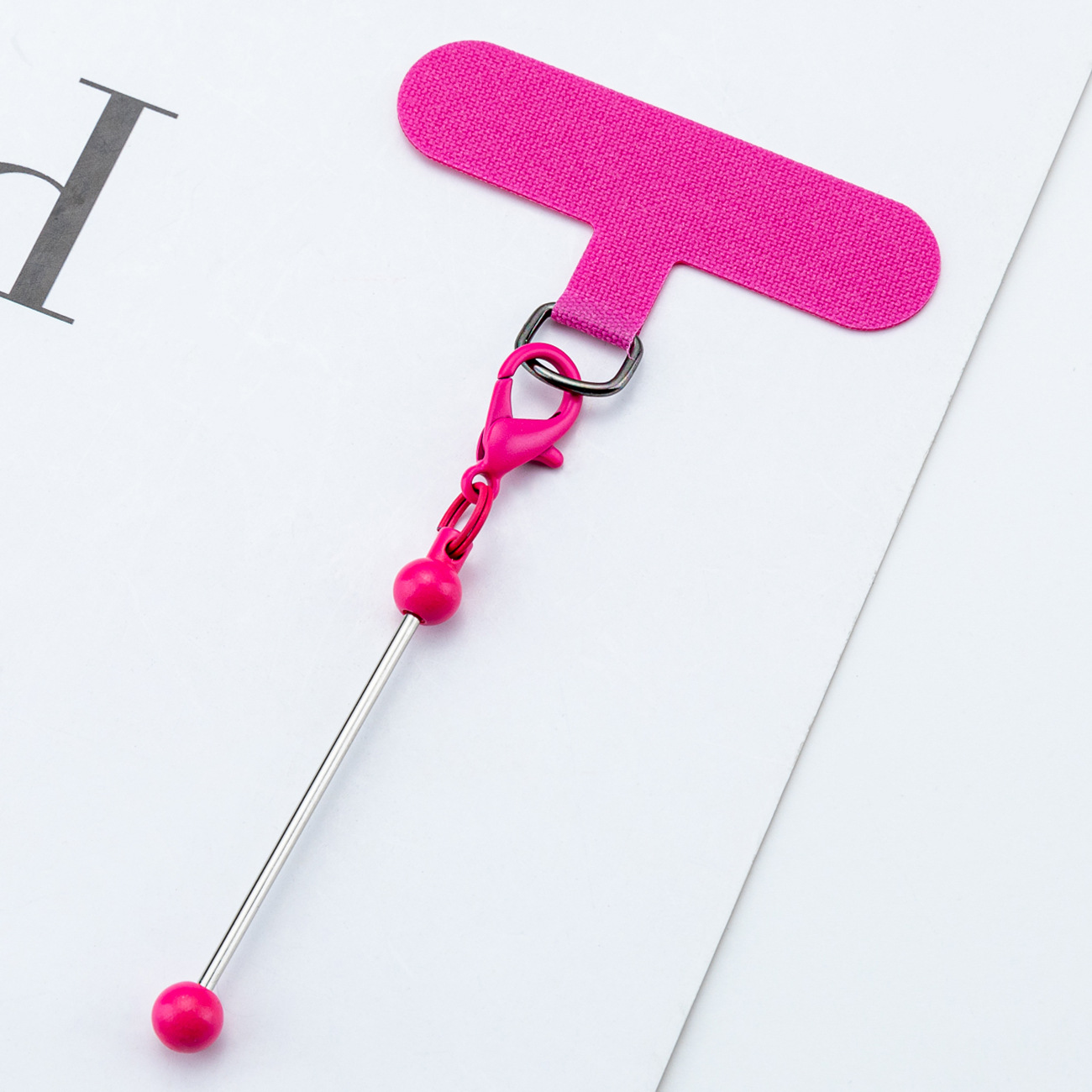 DIY beaded clip de teléfono móvil universal parche de fijación de color transparente anti-perdida junta fuerte clip