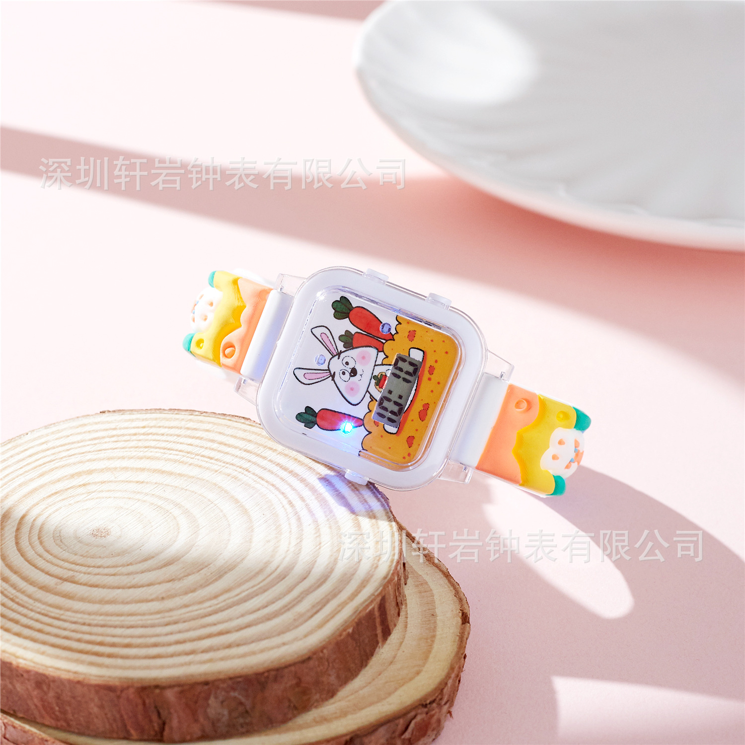 음악 3D 흰 토끼