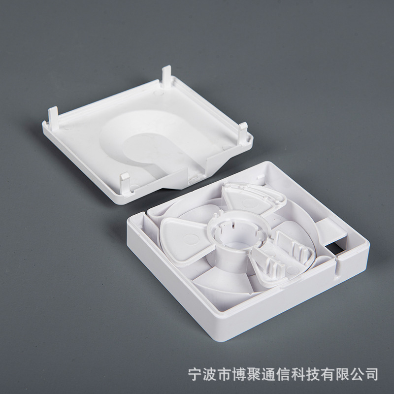 印尼电信单口光纤桌面盒FTTH单芯ABS光纤终端盒塑料