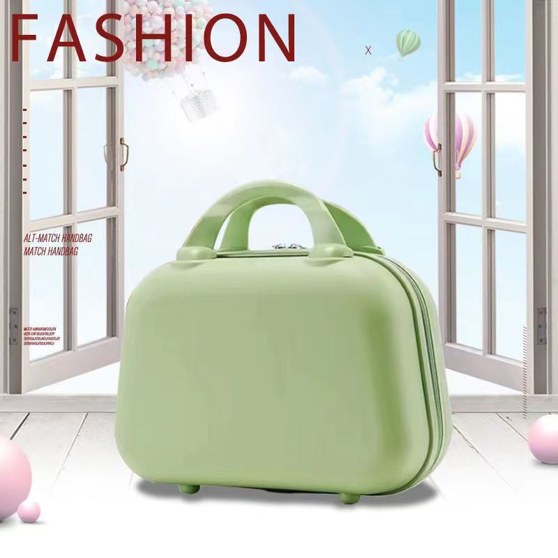 Estuche cosmético japonés con regalo portátil mini maleta de 14 pulgadas para mujer que puede colgar equipaje