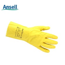 ANSELL/安思尔 87-650天然橡胶手套 防水防化家用清洁通用手套