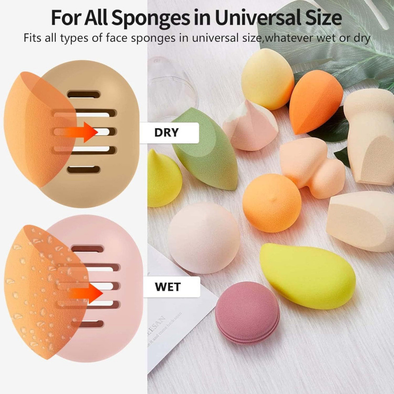 Estuche de Silicona para Esponja de Maquillaje