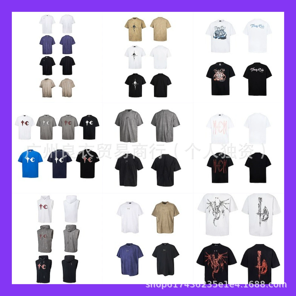 Американский модный бренд TC THUG CLUB NEWS, мужская свободная футболка из чистого хлопка с короткими рукавами и тяжелым черепом для женщин