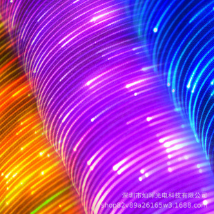 Factory Direct Sales Wholesale Stage Clothing Luminous Fiber Optic Cloth Wedding Venue Fiber Optic Cloth Starry Sky