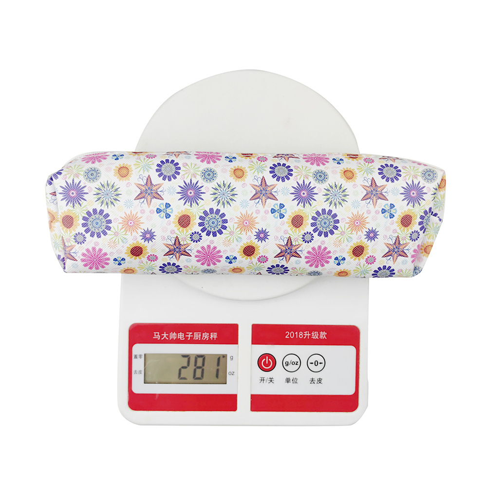 Herramientas transfronterizas TPR impresión mango suave crochet de aluminio rosa flor mango crochet conjunto de 14 piezas 2 .. Cubierta del bolso 0-10.0PU