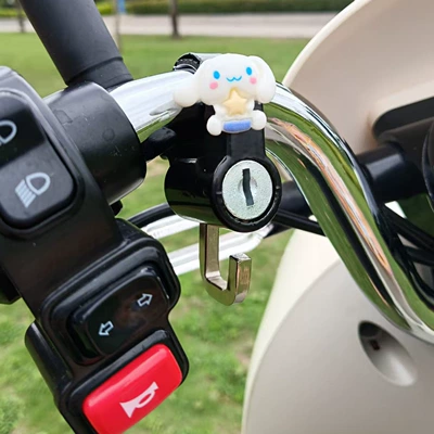 Bikes, Baby Strollers, Multifunctional Anti-Theft – Helmet lock - helmet-lock-resin-sitting-gui-dog