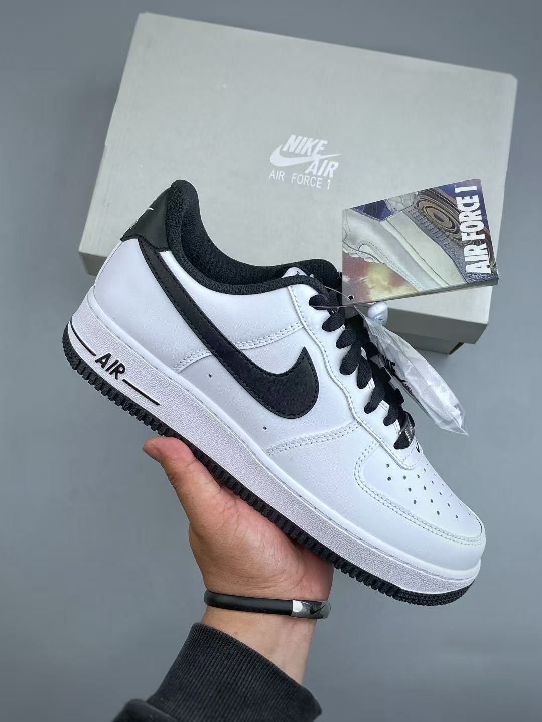 Zapatos de comercio exterior transfronterizo Putian AF1 Fuerza Aérea No. 1 blanco puro negro puro zapatos de patina baja para hombres y mujeres zapatos deportivos casuales