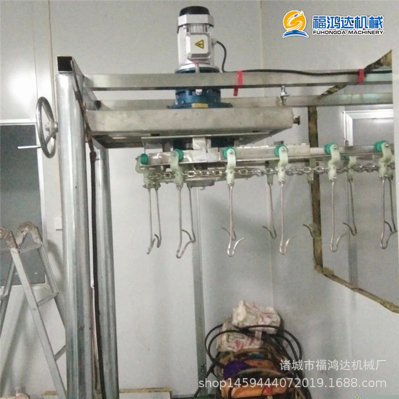 不锈钢圆盘轨道式扒鸡油炸机 电加热扒鸡油水分离油炸炉