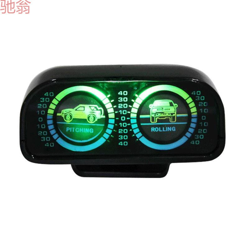 F6T автомобиль универсальный внедорожный баланс высотный метр уклон измеритель со светодиодным ночным светом горизонтальный баланс автомобиля HD