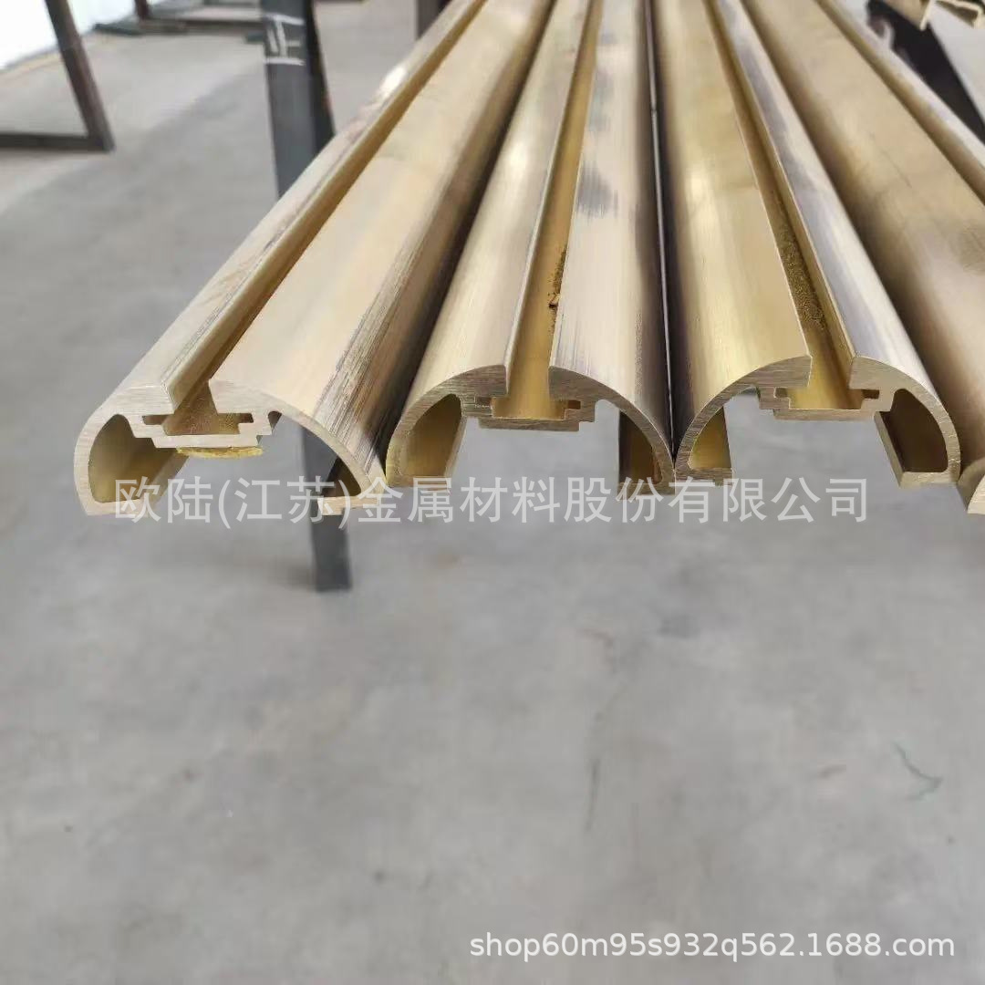 黄铜楼梯扶手防滑条h59黄铜柜子装饰切割定做工艺品h62铜棒装饰条