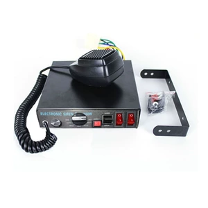 200W Yeni 12V 24V Avtomobil Siqnalizasiya Sistemi Meqafonlu 9 Tonlu Avtomobil Səs Siqnalı