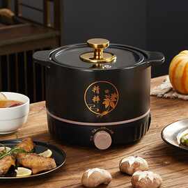 康雅顺新款全自动电砂锅家用煲汤锅耐高温陶瓷插电熬粥锅炖汤砂锅