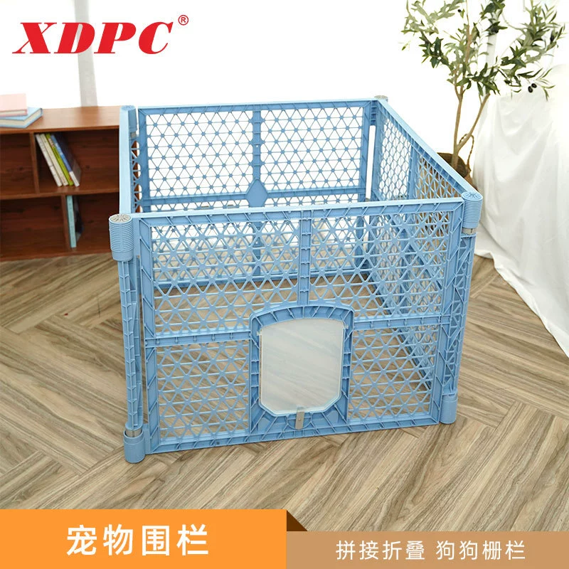 Xinding Амазонка Взрыв Сращивание Складной забор для собак Двусторонняя дверь Пластиковая собака Pet Забор собака Забор