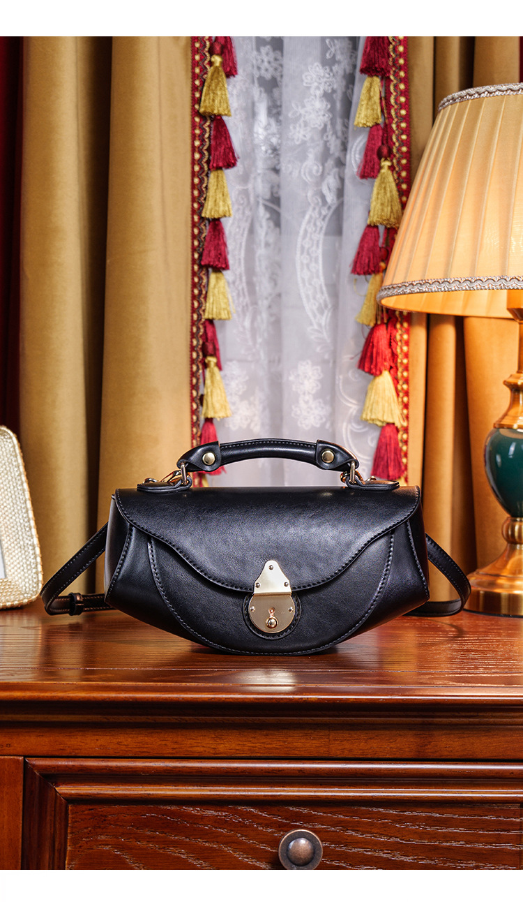 Tide nuevo bolso de barco vintage una vela suave bolso de hombro nicho universal bolso de hombro de mujer