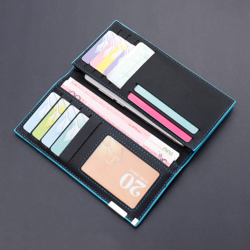 Men's wallet long wallet wallet with circumference Korean style men's multi-card slot ticket holder that can hold mobile phones men's style