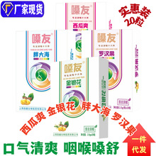 金银花清凉糖 胖大海 冰喉 罗汉果西瓜爽薄荷糖果 含片 食品 现货