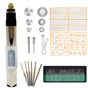 Cross-Border Rechargeable Micro Rotary Grinder E301 Variable Speed Wireless Grinding Pen Manicure Tool Jewelry Engraving Drilling