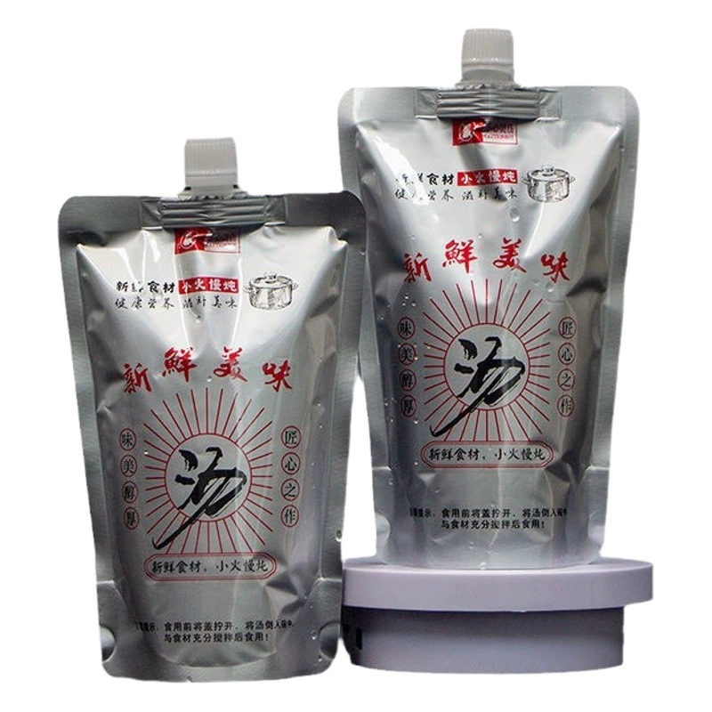 Одноразовые пакеты для супов на вынос, термостойкие коммерческие пакеты для улиточных лапши, пакеты с широким горлышком для пищевых продуктов, оптовая продажа от производителя