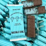 MOKCOKE 薄荷巧克力蛋卷夹心饼干可丽饼网红夹心零食爆款追剧解馋