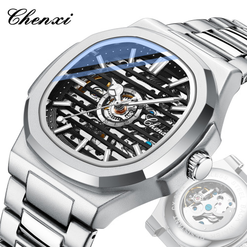 CHENXI fashion new fully automatic mechanical watch high-end brand watch men's waterproof luminous mechanical watch