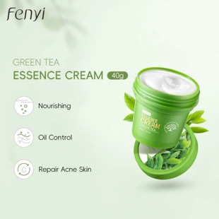 Крема Essence (Fenyi) 40 г — зеленый чай, увлажнение и контроль жирности