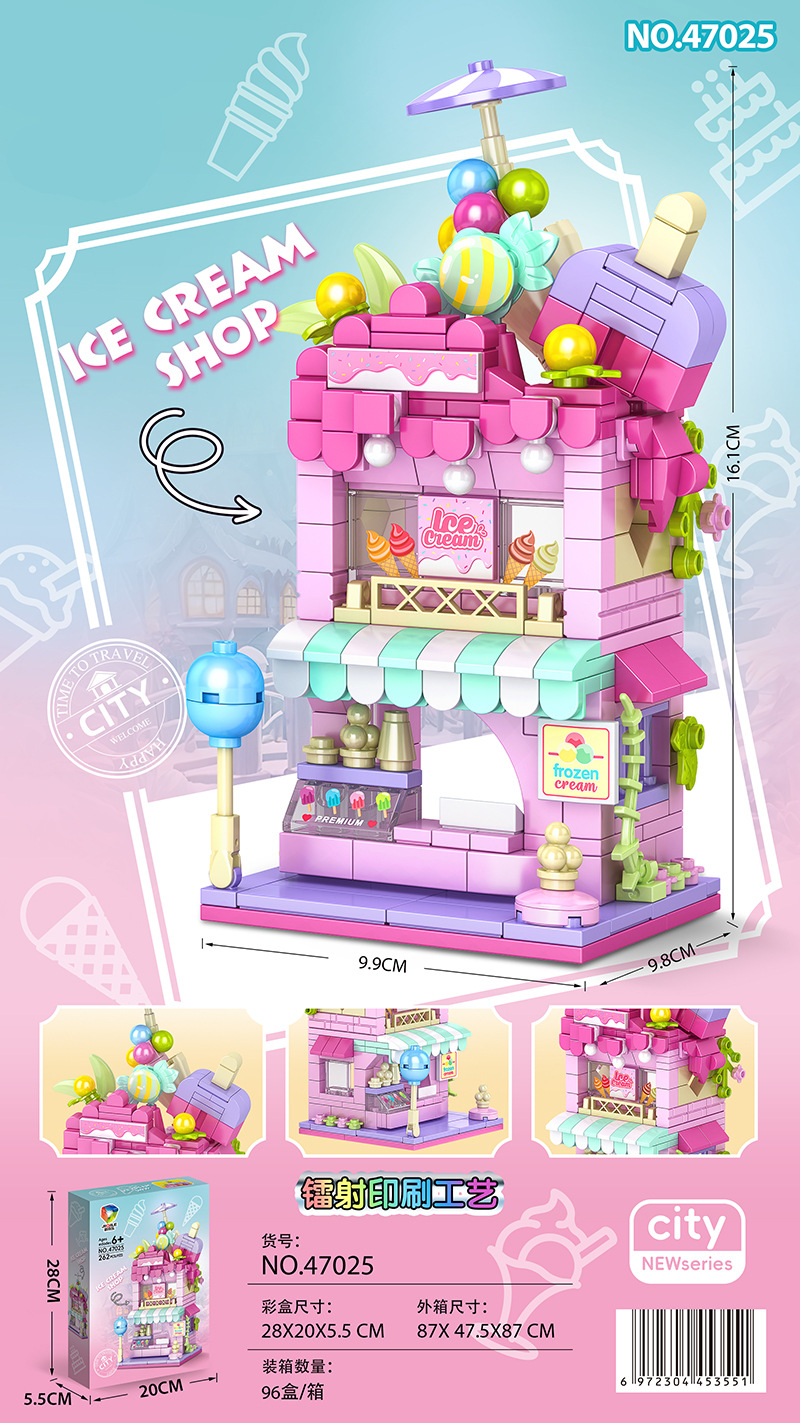 47025 heladería (262pcs)