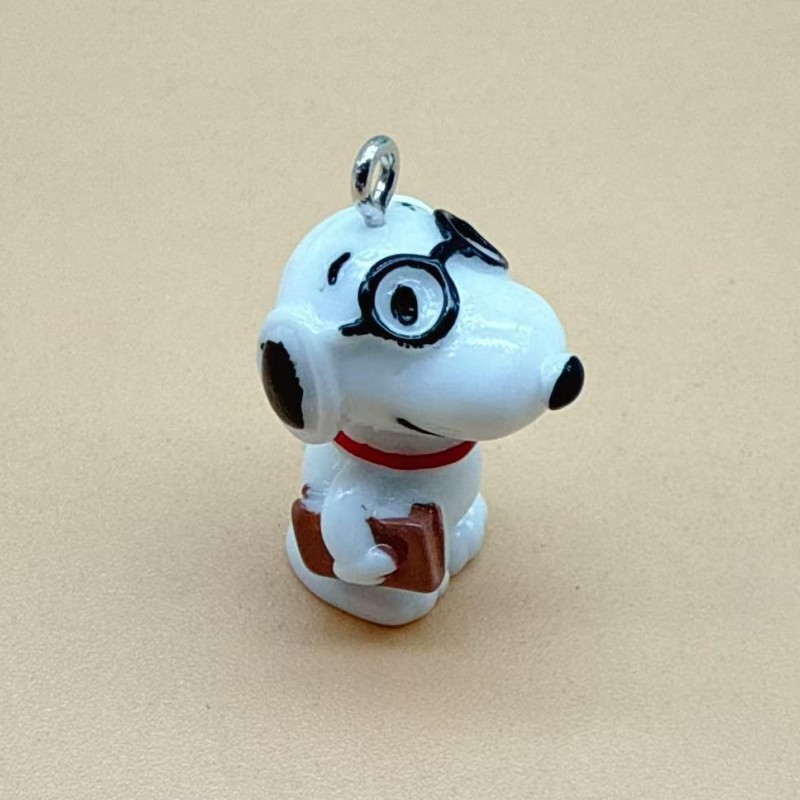 立体漫画かわいい子犬樹脂アクセサリークリーム接着剤 DIY 携帯電話ケースヘアピンキーホルダーペンダント車の装飾品|undefined