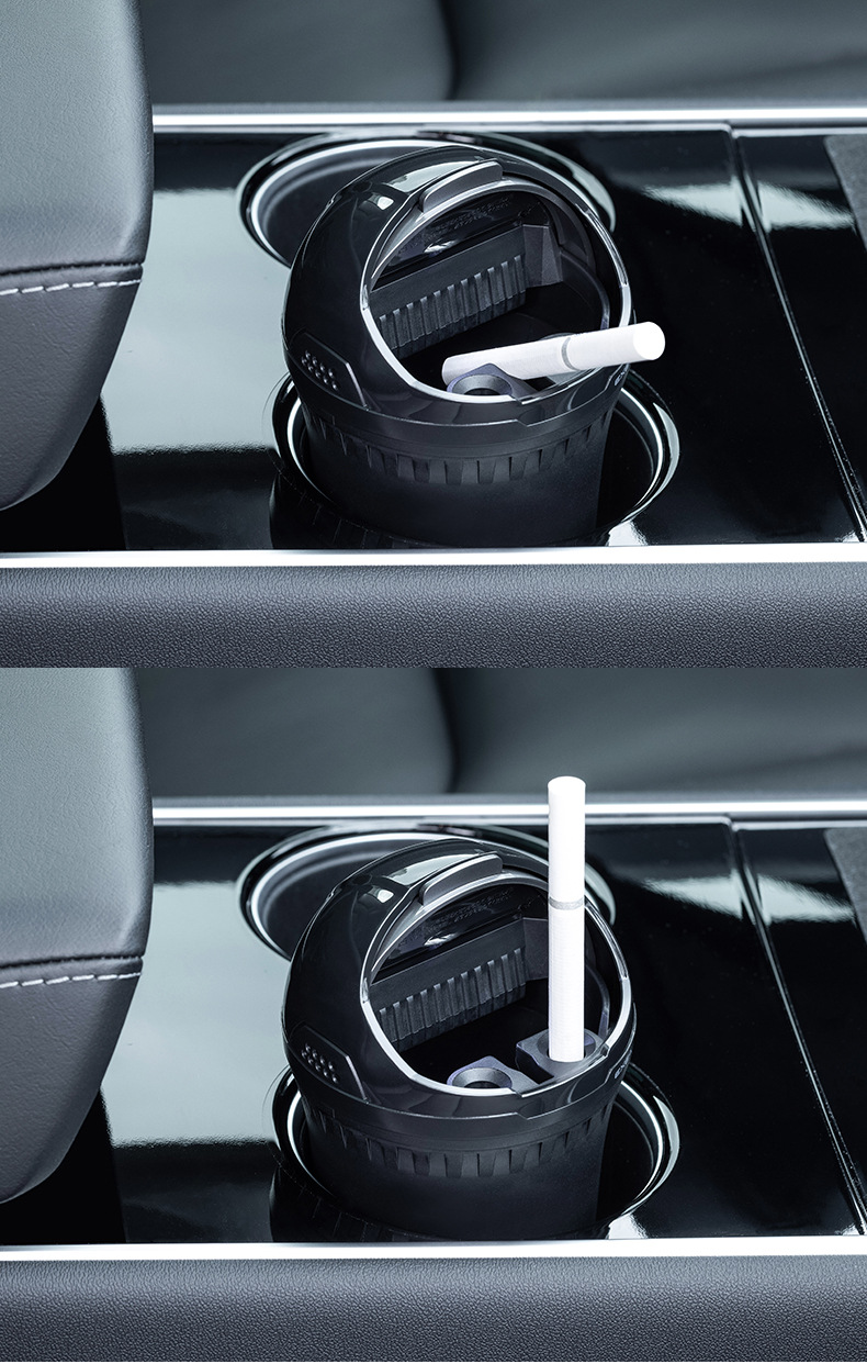 Japanese car water cup holder air conditioning air outlet cup holder with light storage rack tea cup holder cup holder multifunctional beverage holder