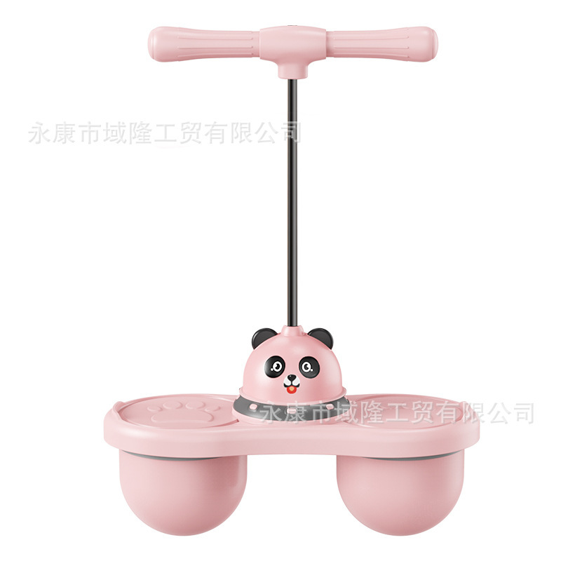 PP素材バウンスボール子供大人バランス器具幼稚園フィットネスおもちゃトレーニングボールダブルエアバッグバウンスボール|undefined
