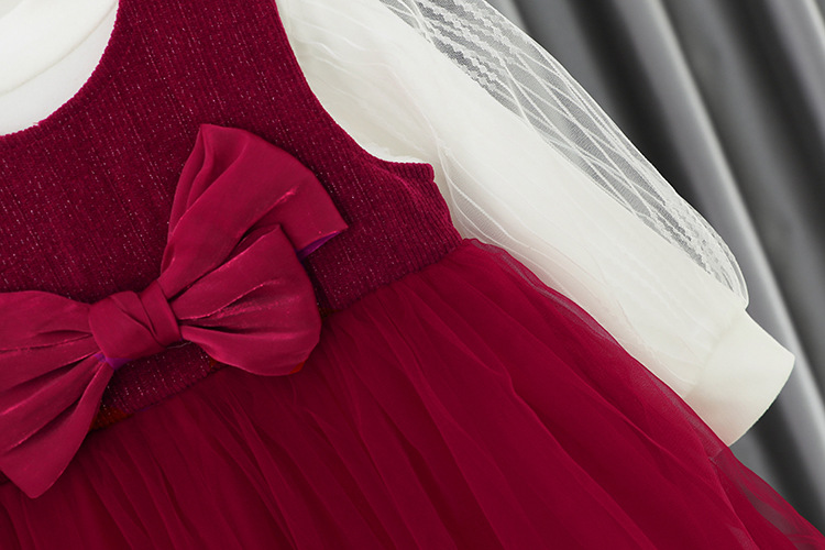 Koreanische Version Trend 4 Frühling und Herbst wenig verwestlichte d, Mädchen 1-2-3 Jahre alt Internet Promi Prinzessin_voghion.com