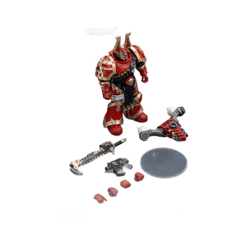 JOYTOY Темная Источник Warhammer 40K Мир Воин Поглощает Террор и Берсерк 7 моделей 1:18 подвижная фигурка солдат играет роль