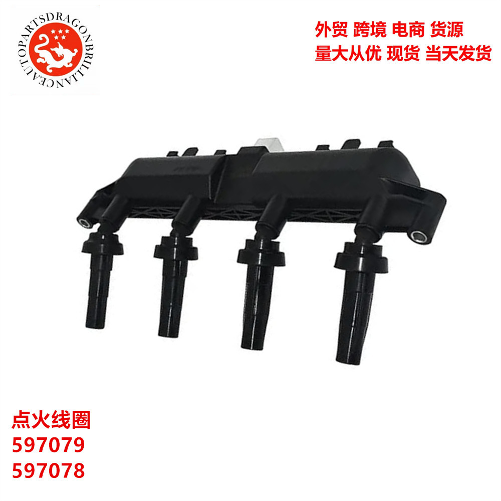 Coche adecuado para logotipo de bobina de ignición de automóviles597079 597078 596319 245097 96358649