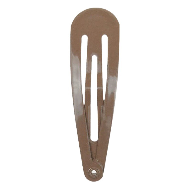 Cross-Border Amazon Thickeneded 5cm Hairpin Clip Colorful Bb Clip Hairpin Spray Paint Water Drop Clip Side Clip Bangs Clip Hair