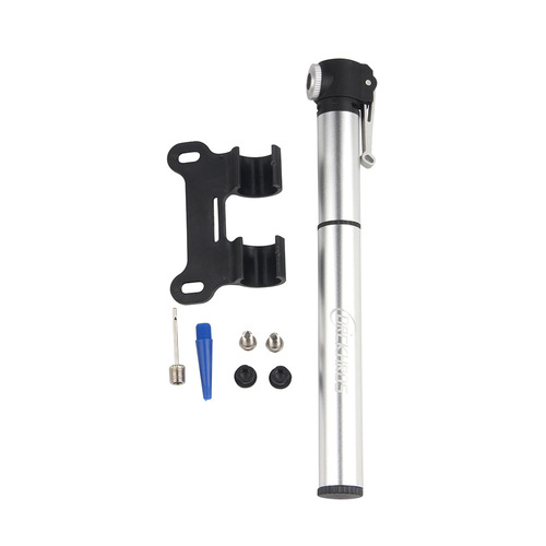 Factory direct supply of portable small high-pressure air pump bicycle basketball toy mini aluminum alloy pump