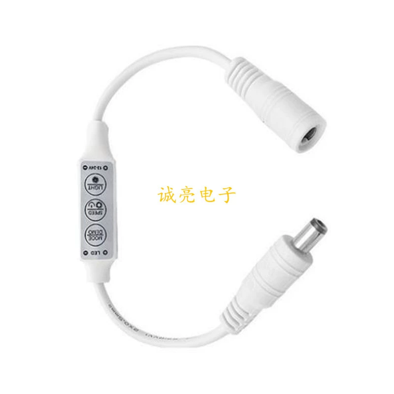 Мини Ручной Тройной Клавиша Одноцветный контроллер DC Монохромный Клавиша Регулятор с контроллером